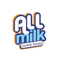 All milk Cookie faces small